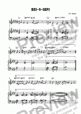 page one of Rri-n-Shpi (Piano lead)