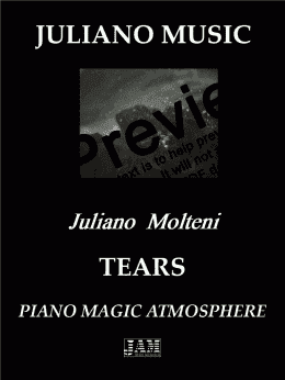 page one of TEARS (PIANO VERSION) - J. MOLTENI