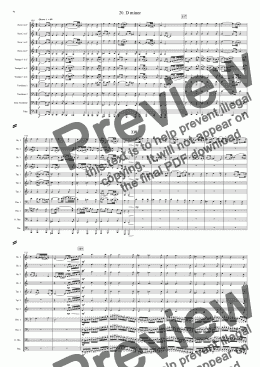 page one of Symphony No 32 20th movement