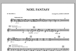 page one of Noel Fantasy - Bb Trumpet 2 (Concert Band)