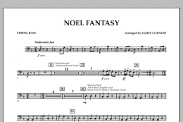 page one of Noel Fantasy - Bass (Concert Band)