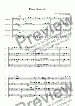 page one of Please Please Me