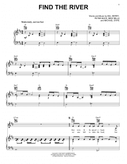page one of Find The River (Piano, Vocal & Guitar Chords (Right-Hand Melody))