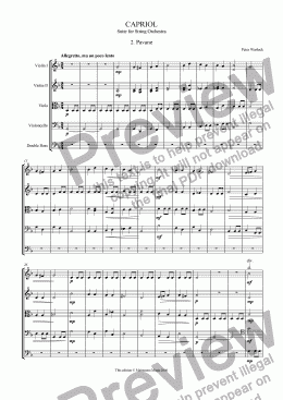 page one of Capriol Suite - 2. Pavane