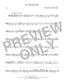 page one of Stand By Me (Tuba Solo)