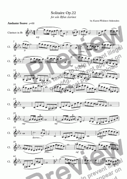 page one of Solitaire Op.22