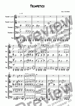 page one of TRUMPETICO