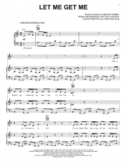 page one of Let Me Get Me (Piano, Vocal & Guitar Chords (Right-Hand Melody))