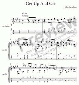 page one of Get Up And Go