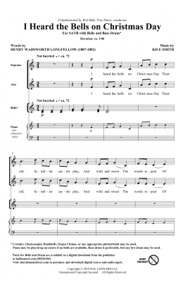 page one of I Heard The Bells On Christmas Day (SATB Choir)