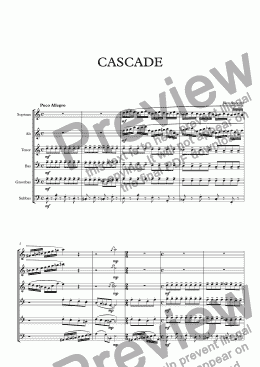page one of CASCADE