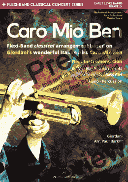 page one of Caro Mio Ben (Flexi-Band)