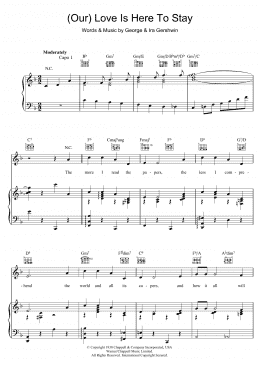 page one of Love Is Here To Stay (Piano, Vocal & Guitar Chords)