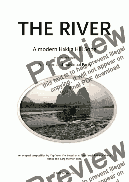 page one of The River