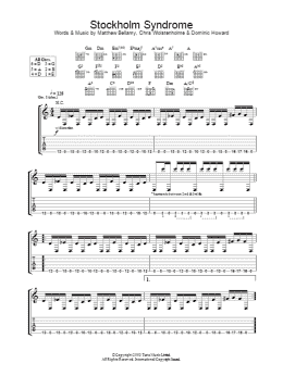 page one of Stockholm Syndrome (Guitar Tab)