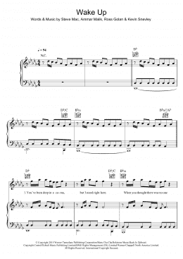 page one of Wake Up (Piano, Vocal & Guitar Chords)