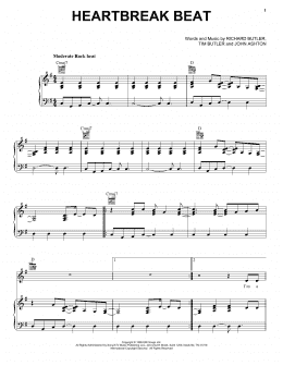 page one of Heartbreak Beat (Piano, Vocal & Guitar Chords (Right-Hand Melody))