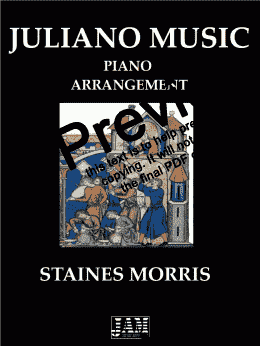 page one of STAINES MORRIS (EASY PIANO ARRANGEMENT) - ANONYMOUS