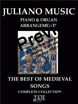 page one of THE BEST OF MEDIEVAL SONGS - COMPLETE COLLECTION (PIANO & ORGAN ARRANGEMENT)