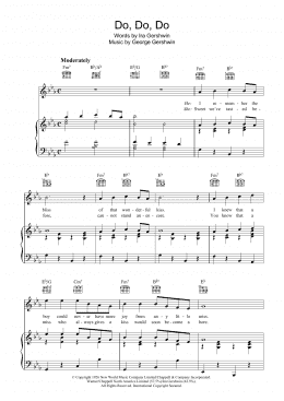page one of Do Do Do (Piano, Vocal & Guitar Chords)