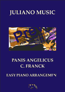 page one of PANIS ANGELICUS (EASY PIANO) - C. FRANCK