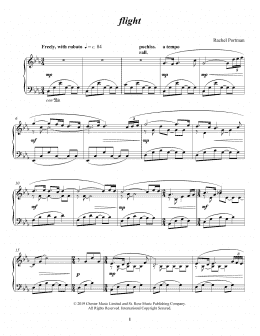 page one of flight (Piano Solo)