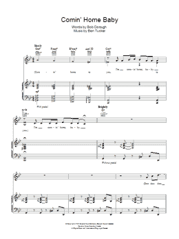 page one of Comin' Home Baby (Piano, Vocal & Guitar Chords)