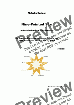 page one of Nine-Pointed Star