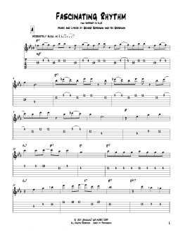 page one of Fascinating Rhythm (Solo Guitar)