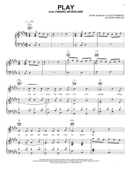 page one of Play (Piano, Vocal & Guitar Chords (Right-Hand Melody))