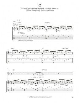 page one of O (Guitar Tab)