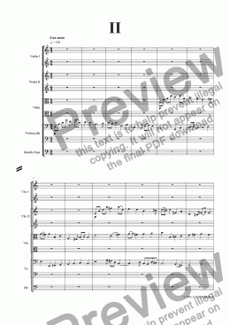 page one of Prelude, Fugue and Allegro - 2