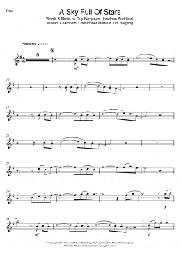 page one of A Sky Full Of Stars (Flute Solo)