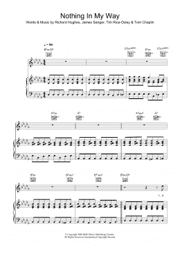 page one of Nothing In My Way (Violin Solo)