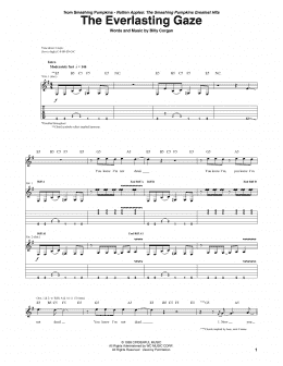 page one of The Everlasting Gaze (Guitar Tab)