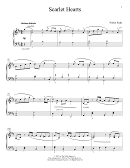 page one of Scarlet Hearts (Educational Piano)