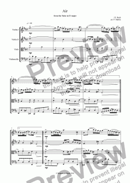 page one of Air from Suite in D