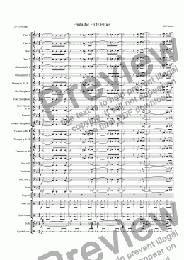 page one of Fantastic Flutes