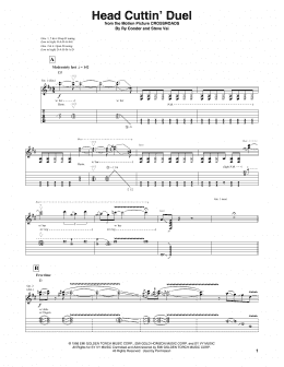 page one of Head Cuttin' Duel (Guitar Tab)