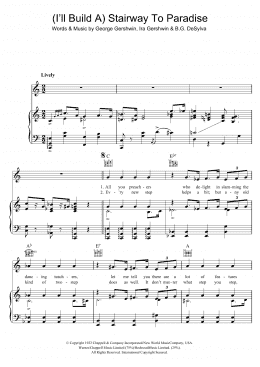page one of I'll Build A Stairway To Paradise (Piano, Vocal & Guitar Chords)