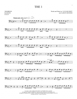 page one of the 1 (Instrumental Solo – Bass Clef)