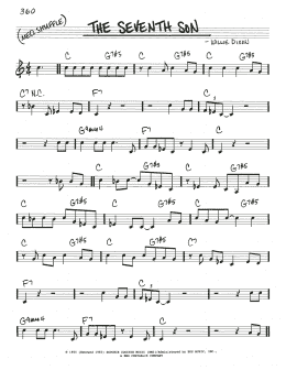 page one of The Seventh Son (Real Book – Melody & Chords)