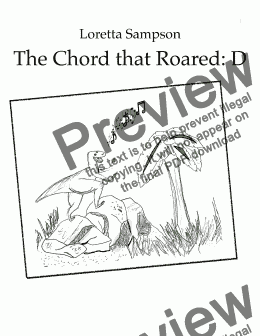 page one of The Chord that Roared:  D