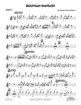 page one of Bolivian Fantasy - Trumpet 1 (Jazz Ensemble)