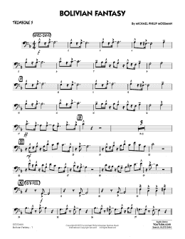 page one of Bolivian Fantasy - Trombone 3 (Jazz Ensemble)