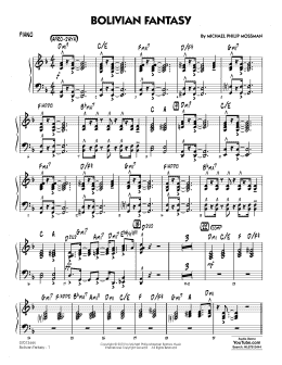 page one of Bolivian Fantasy - Piano (Jazz Ensemble)