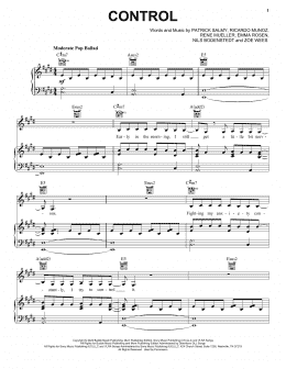 page one of Control (Piano, Vocal & Guitar Chords (Right-Hand Melody))