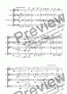 page one of Octet no2 op.12
