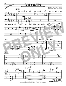 page one of Get Smart (Real Book – Melody & Chords)