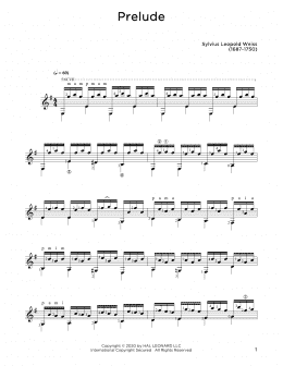 page one of Prelude (Solo Guitar)